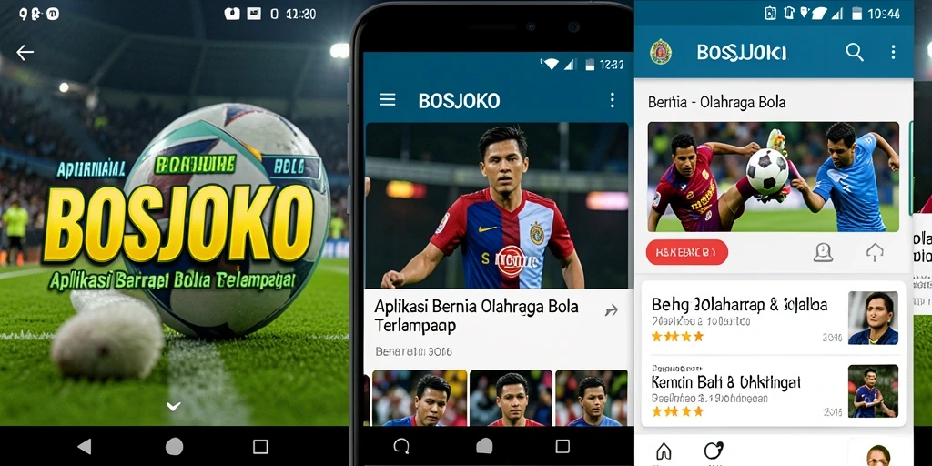Antarmuka aplikasi BOSJOKO yang menarik dan informatif.
